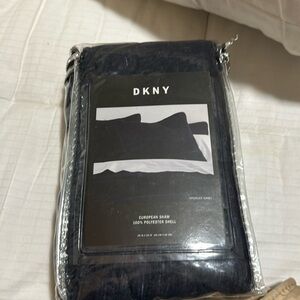 New DKNY Euro Sham Navy